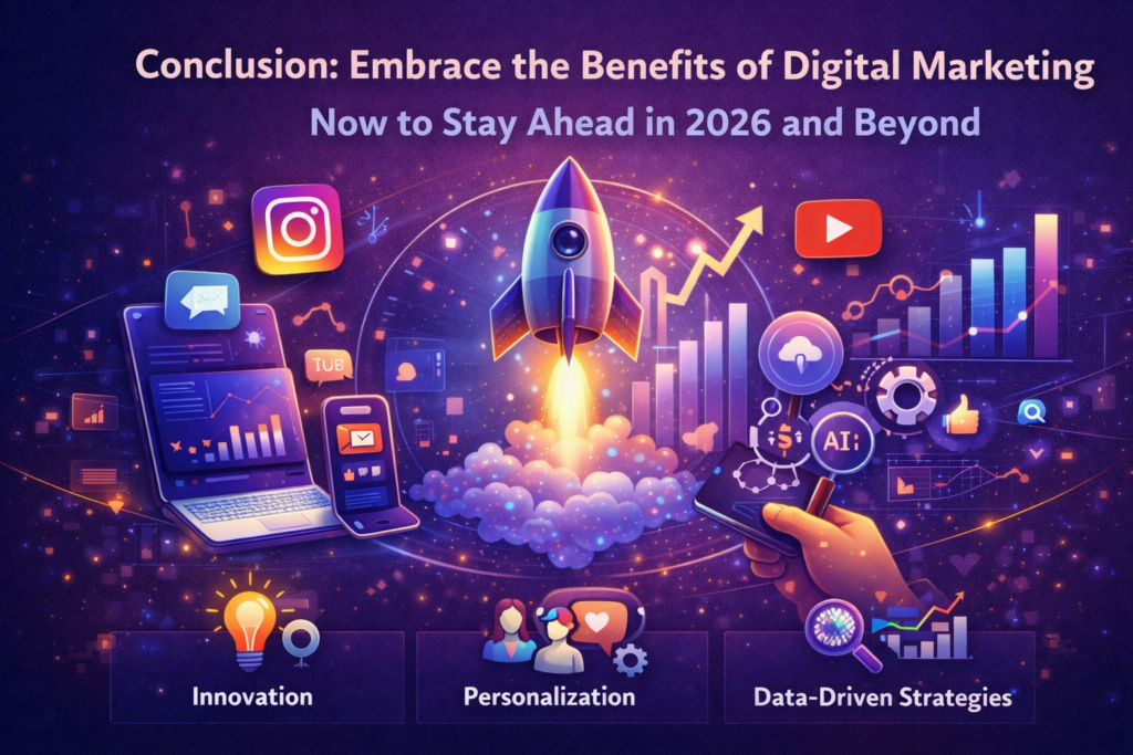 Conclusion: Embrace the Benefits of Digital Marketing Now to Stay Ahead in 2026 and Beyond