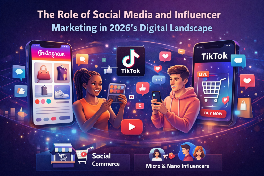 The Role of Social Media and Influencer Marketing in 2026’s Digital Landscape