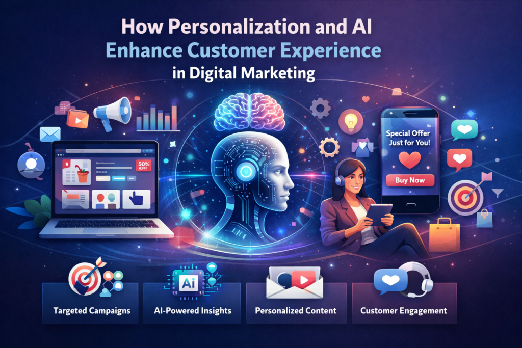 How Personalization and AI Enhance Customer Experience in Digital Marketing