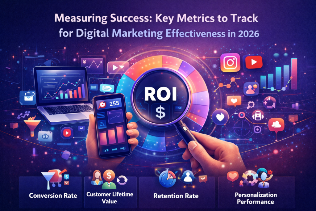 Measuring Success: Key Metrics to Track for Digital Marketing Effectiveness in 2026​